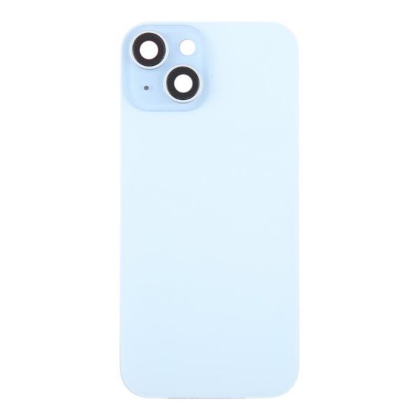 Tapa iphone 15  Con Soporte  Celeste  Premium