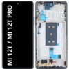 Pantalla Mi 12T 5G 12T Pro  Orig Repa  Marco Negro