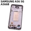 Pantalla A36 5G  Original  Con Marco  Negro