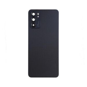 Tapa Oppo Reno 6 5G  Negra  Con Lente