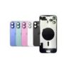 Tapa Iphone 16 Plus  Con Soporte  Azul Premium