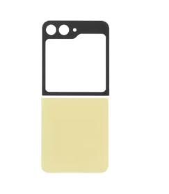 Tapa Z Flip 6  Con Lente  Amarillo