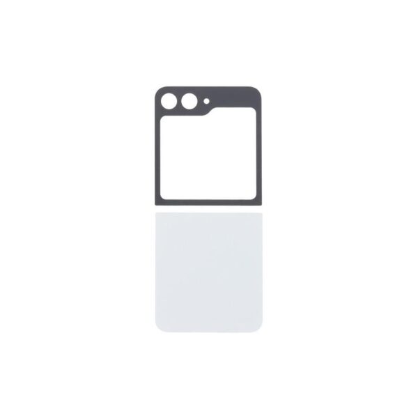 Tapa Z Flip 6  Con Lente  Blanco
