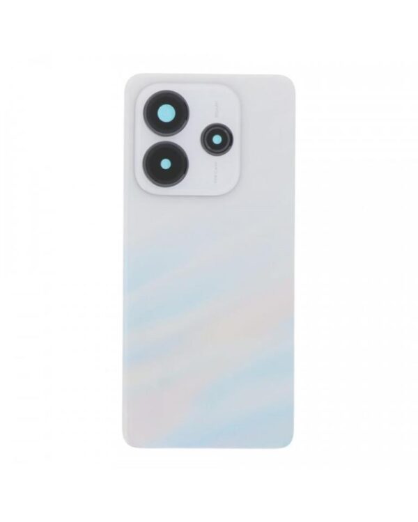 Tapa Redmi Note 14 5G  Blanco  Con Lente