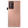 Tapa Note 20 Ultra 4G  5G  Con lente Bronce Servic