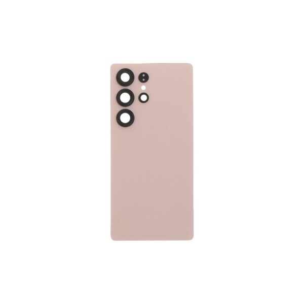 Tapa Samsung S25 Ultra  Con Lente  Rosa