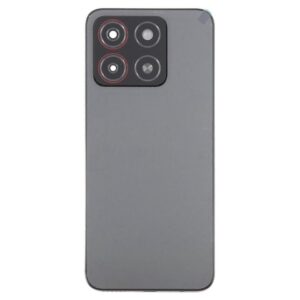 Tapa Zte A55   Negro  Con Lente