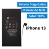 Bateria iPhone 13  Premium Diagnostico