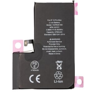 Bateria iPhone 15 Pro Max  Diagnostico Alta Capaci