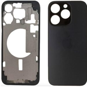 Chasis iPhone 15 Pro Max  Negro  Con Tapa