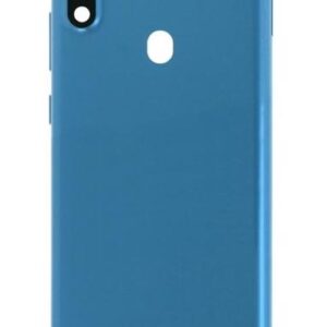 Tapa Galaxy A11 M11  Azul  Con Lente