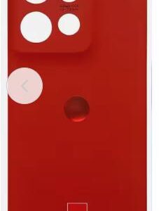 Tapa Moto Edge 50 Neo  Rojo