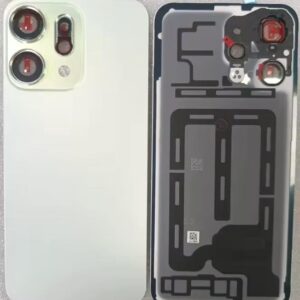 Tapa Oppo Reno 14 5G  Blanco  Con Lente  Premium