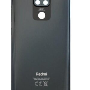 Tapa Redmi Note 9  Negro  Con Lente