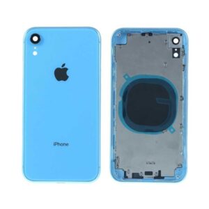 Chasis IPhone XR  Azul  Con Tapa