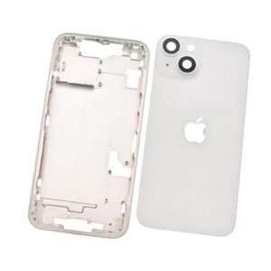 Chasis Iphone 14  Blanco  Con Tapa