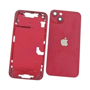 Chasis Iphone 14 Plus  Rojo  Con Tapa