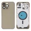 Chasis Iphone 14 Pro Max  Oro  Con Tapa