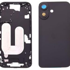 Chasis Iphone 16  Negro  Con Tapa
