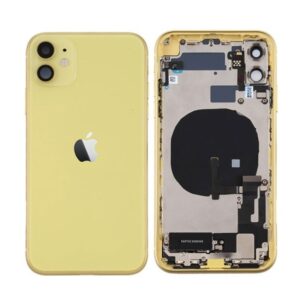 Chasis iPhone 11  Amarillo  Con Tapa