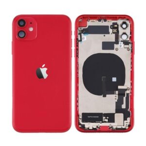 Chasis iPhone 11  Rojo  Con Tapa