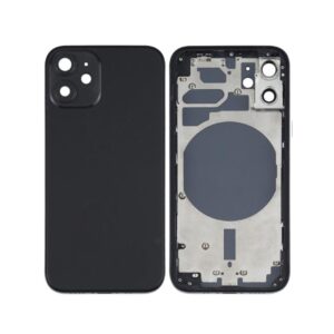 Chasis iPhone 12 Mini  Negro  Con Tapa