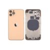 Chasis iPhone 12 Pro  Dorado  Con Tapa