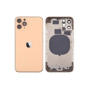 Chasis iPhone 12 Pro  Dorado  Con Tapa
