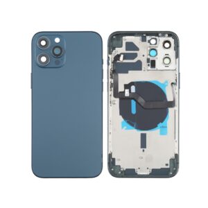 Chasis iPhone 12 Pro Max  Azul  Con Tapa