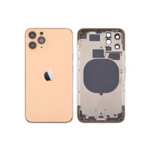 Chasis iPhone 12 Pro Max  Dorado  Con Tapa