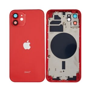 Chasis iPhone 12  Rojo  Con Tapa