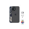 Chasis iPhone 15 Plus  Negro  Con Tapa
