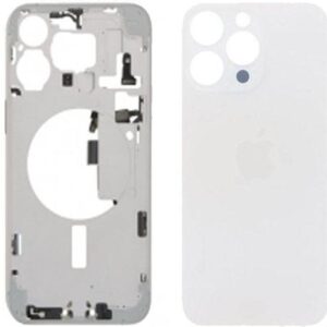 Chasis iPhone 15 Pro Max  Blanco  Con Tapa