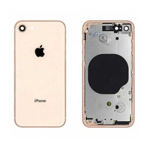 Chasis iPhone 8  Dorado  Con Tapa