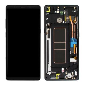 Pantalla Note 8  Original  Marco Negro
