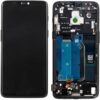 Pantalla One Plus 6  TFT Marco Negro