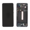 Pantalla S21 FE  Original  Marco Negro/Gris