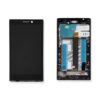 Pantalla Sony Xperia L2  Con marco  Negro