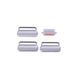 Set Botones Fisicos iPhone 6s - Plata