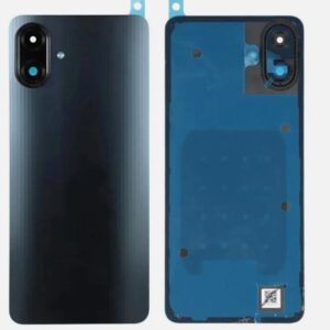 Tapa Galaxy A07  Negro  Con Lente