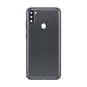 Tapa Galaxy A11 M11  Negra  Con Lente