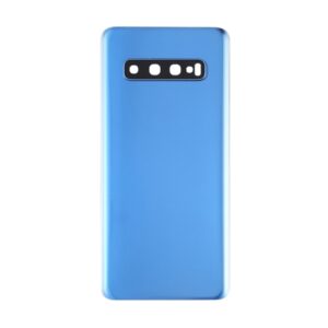 Tapa Galaxy S10 Plus Con lente  Celeste