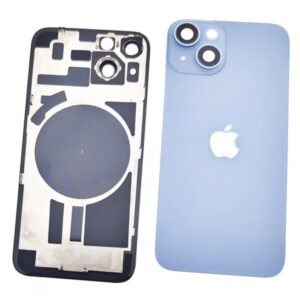 Tapa Iphone 14  Con Soporte  Azul