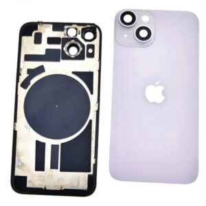 Tapa Iphone 14  Con Soporte  Lila