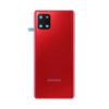 Tapa Note 10 Lite  Con Lente  Roja