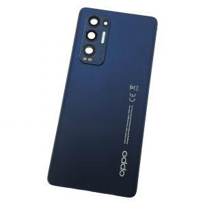 Tapa Oppo Find X3 Neo Con Lente Original  Azul 