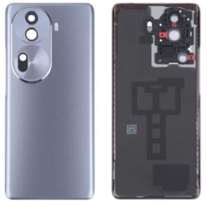 Tapa Oppo Reno 11 Pro   Gris  Con Lente