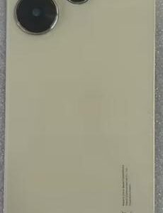 Tapa Redmi 13  Oro  Con Lente