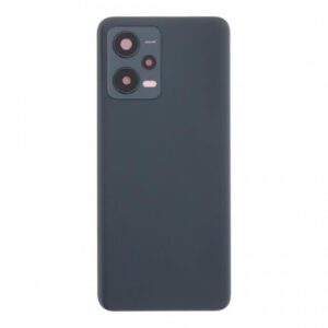 Tapa Redmi Note 12 5G  Negro  Con Lente