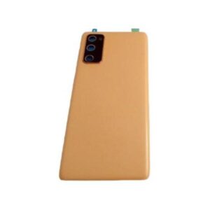 Tapa S20 FE  Naranja  Con Lente